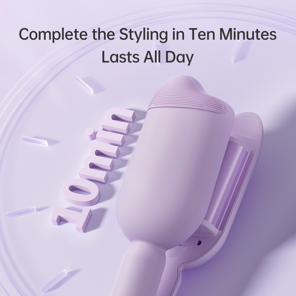 Rizador de pelo eléctrico de 3 - Hair Curling Wand reseña y precio