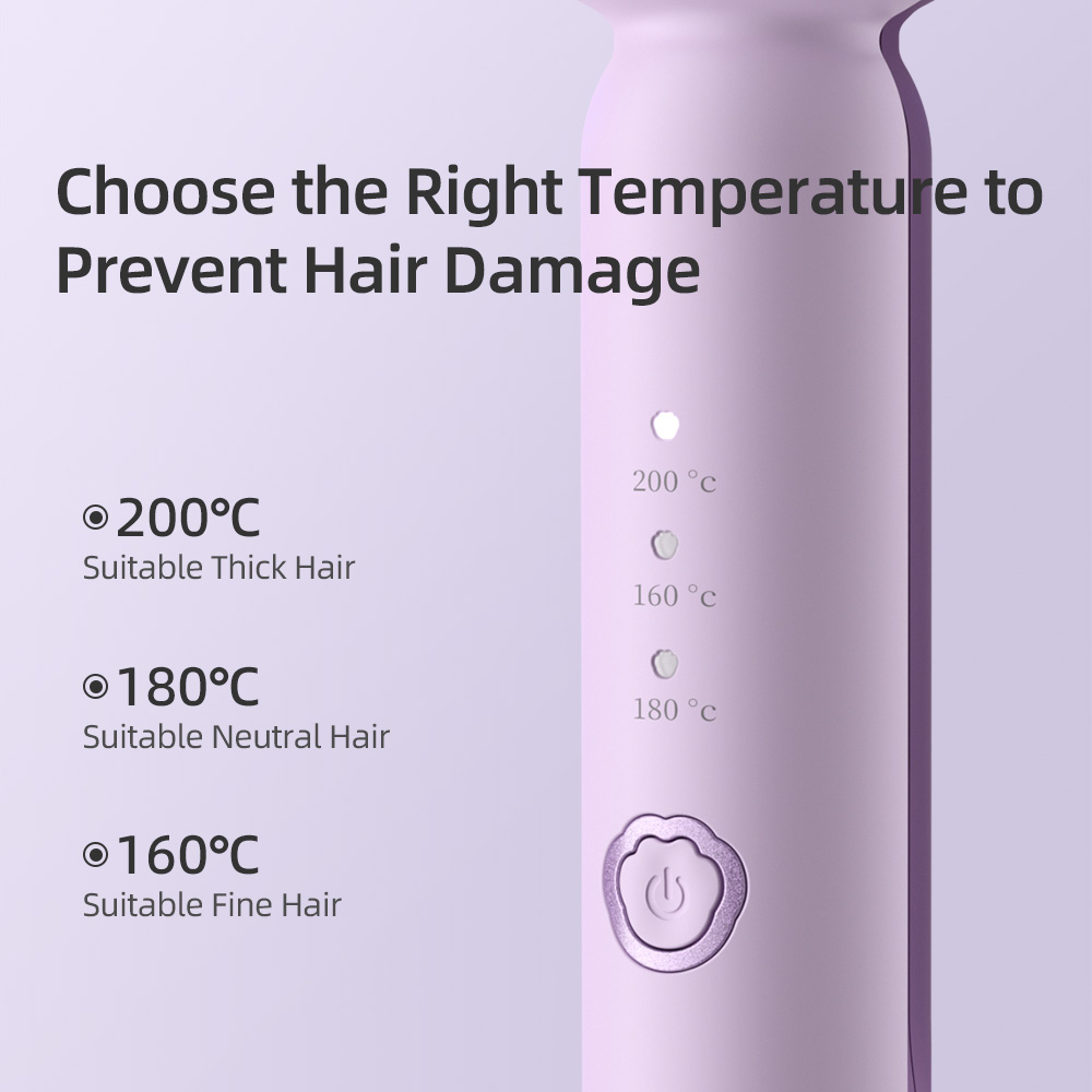 Rizador de pelo eléctrico de 3 - Hair Curling Wand reseña y precio