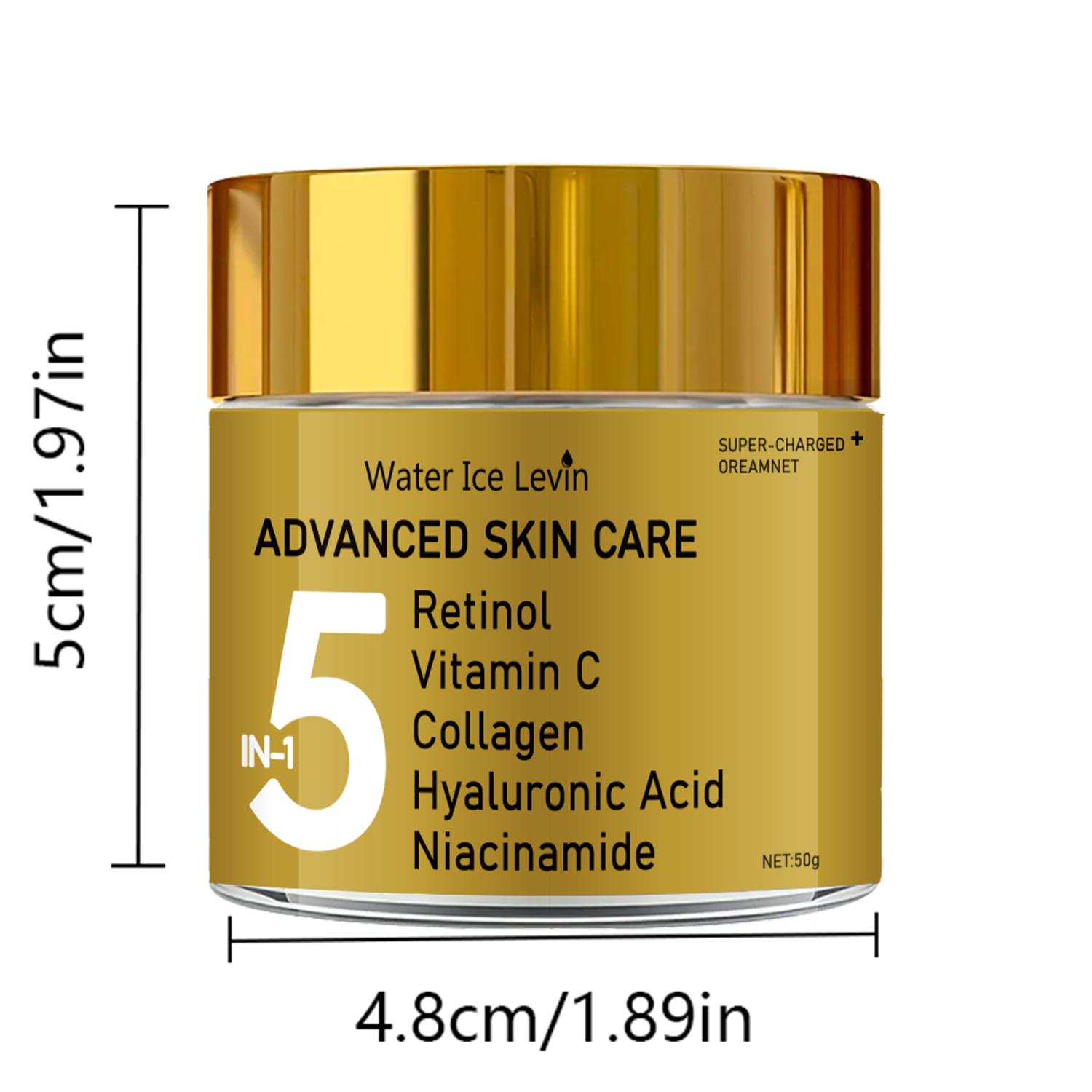 Crema Hidratante Facial 5 en 1 - Vitamin C Serum Face reseña y precio