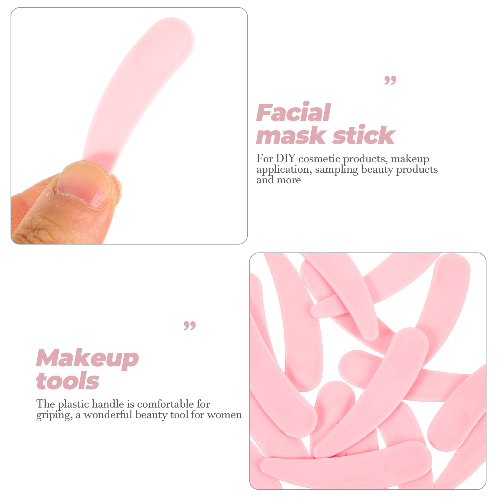 50 Espátulas de Plástico para  - Beauty Makeup Face reseña y precio