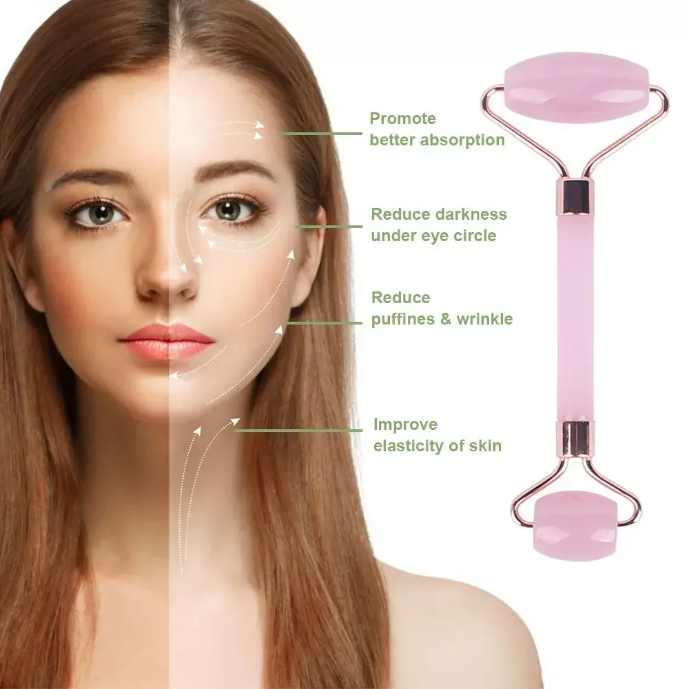Juego de 3 uds de rodillo masa - Jade Roller Gua Sha reseña y precio