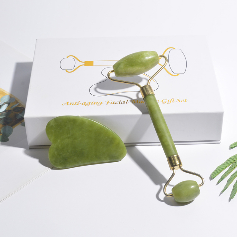Rodillo Facial de Jade Natural - Jade Roller Gua Sha reseña y precio