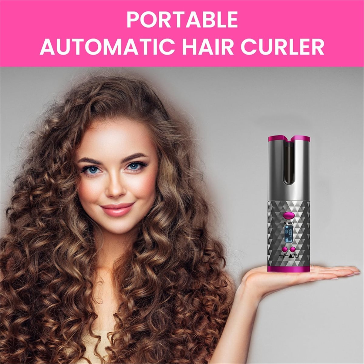 Rizador de pelo inalámbrico N1 - Hair Curling Wand reseña y precio