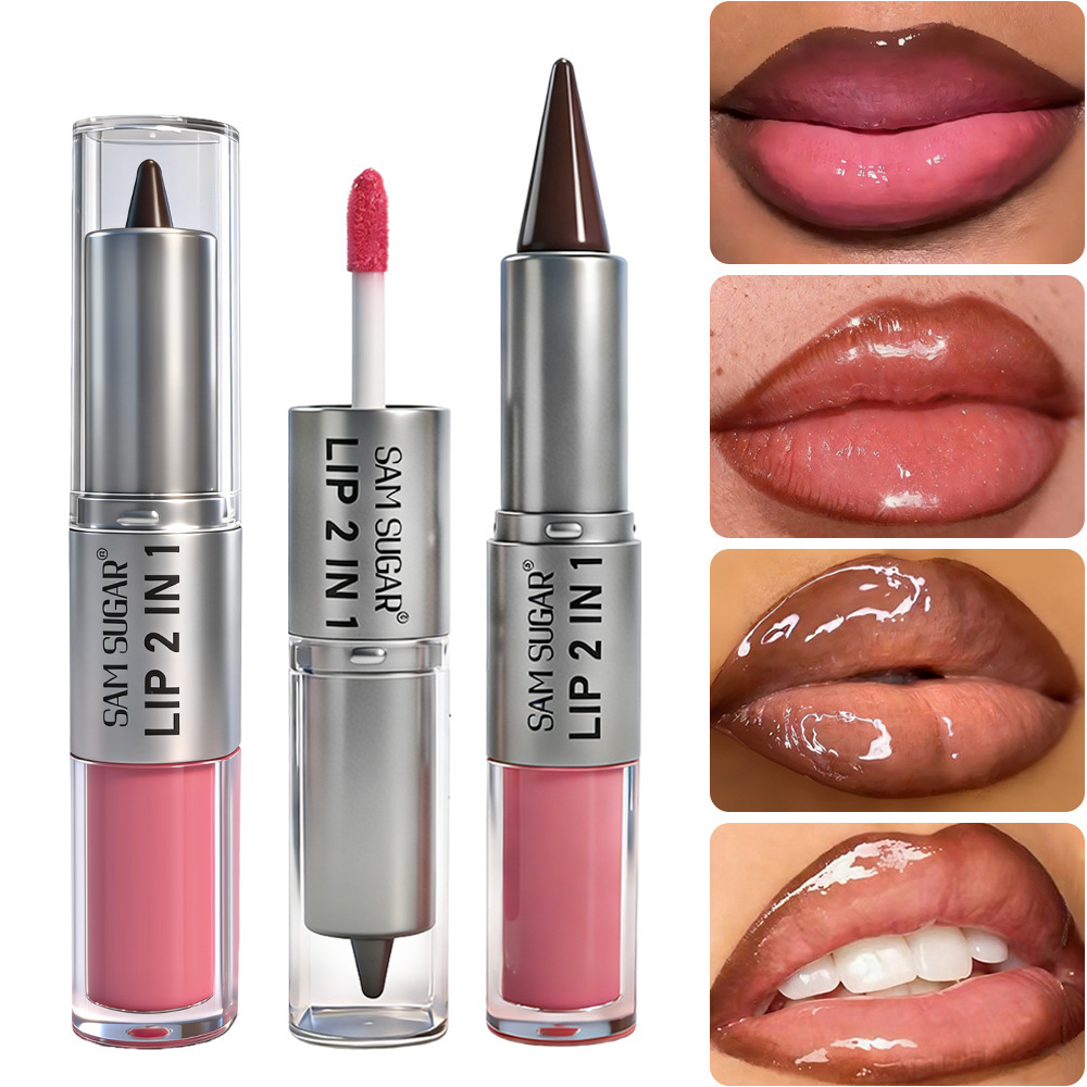 Delineador de Labios y Brillo  - Lip Gloss Plumping reseña y precio