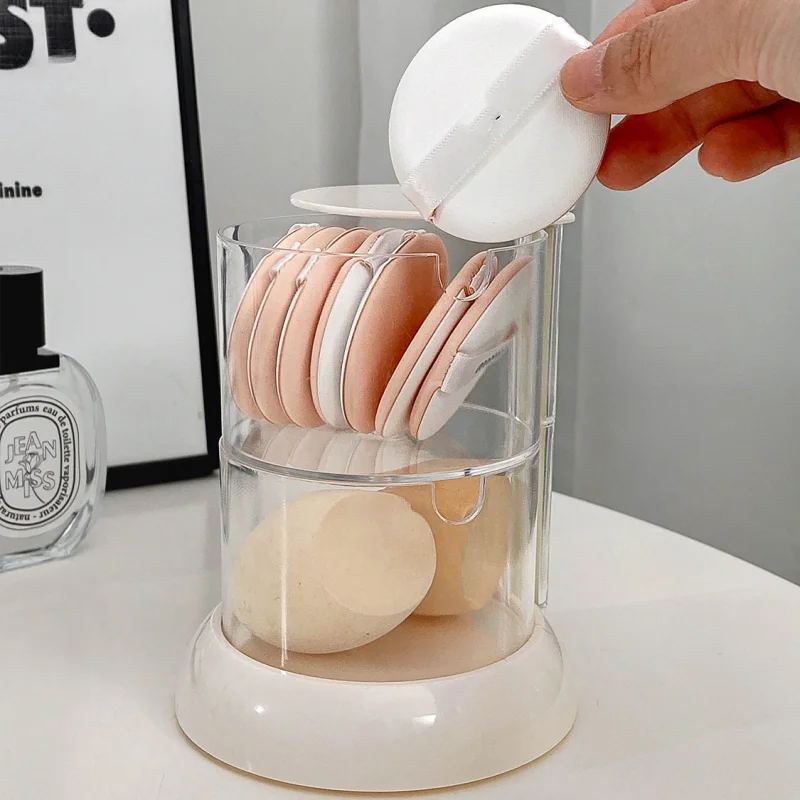 Caja de almacenamiento girator - Beauty Makeup Egg reseña y precio